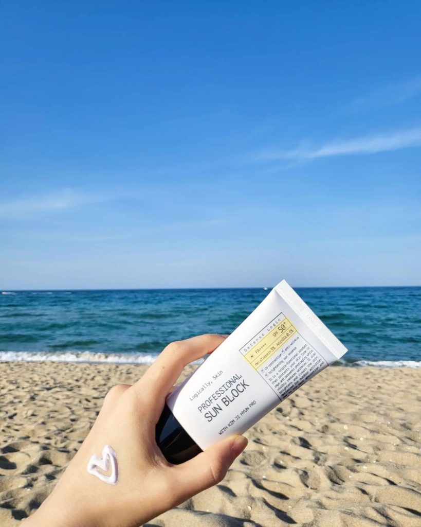 logically skin sunblock korean