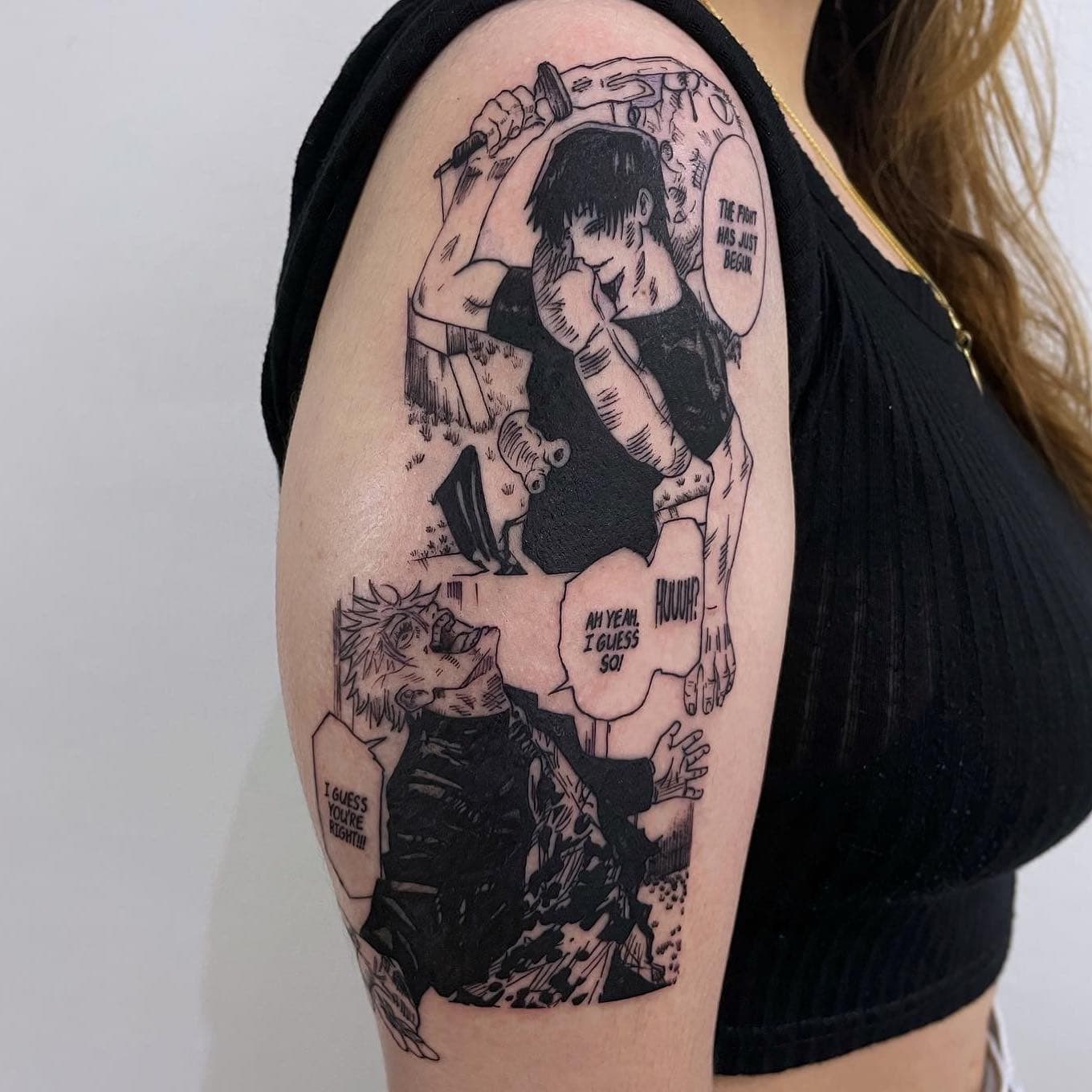 tattoo artist singapore manga