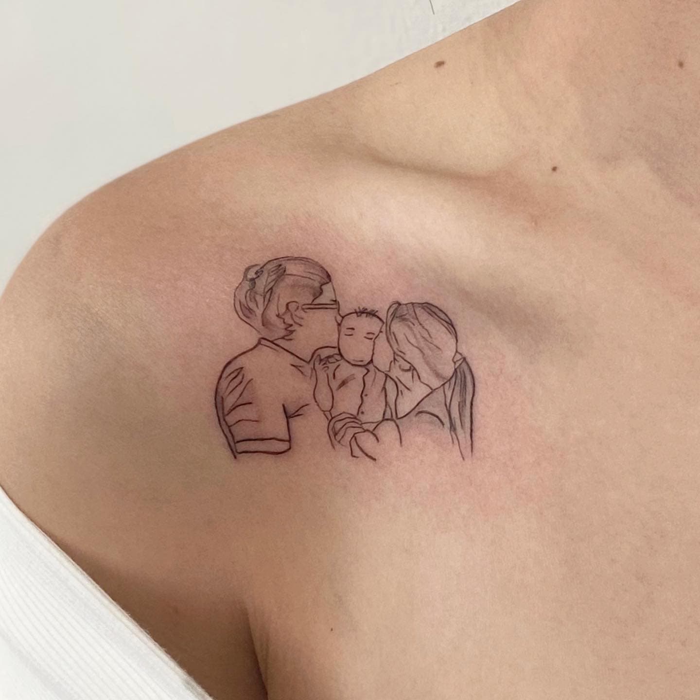 korean watercolour tattoo artist singapore portrait