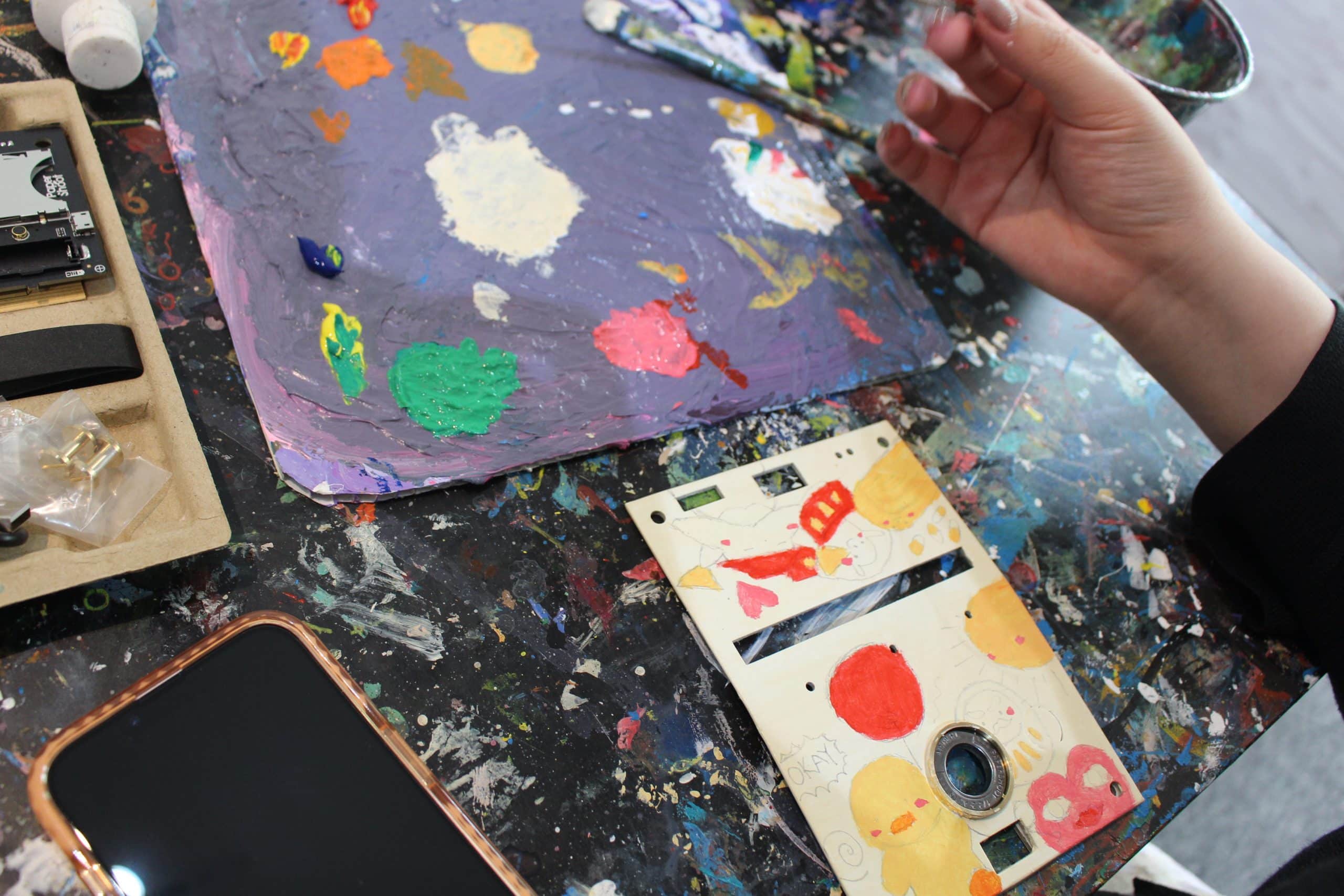 avant garde art space paper shoot camera workshop