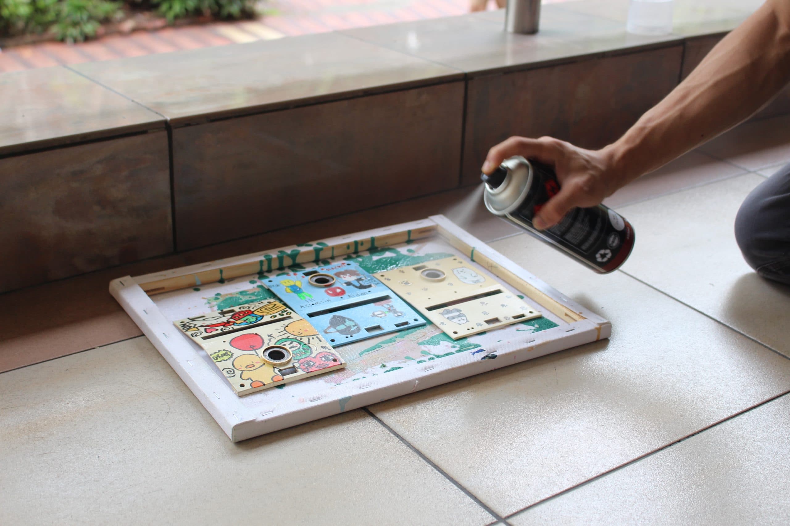 avant garde art space custom camera workshop