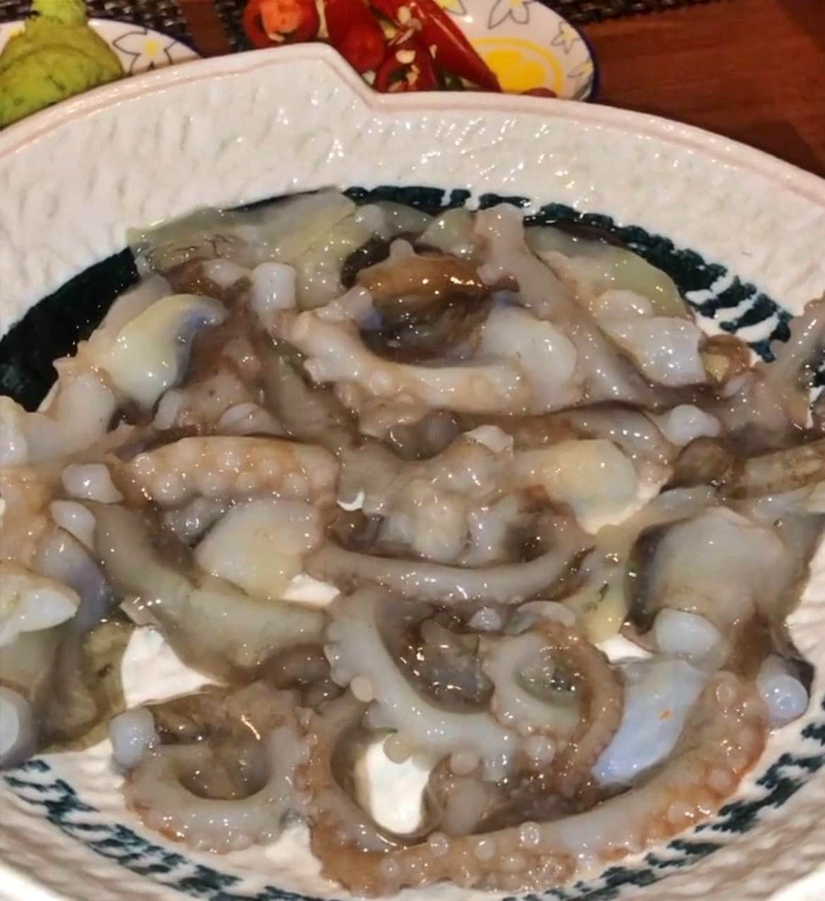 Badam live octopus sannakji