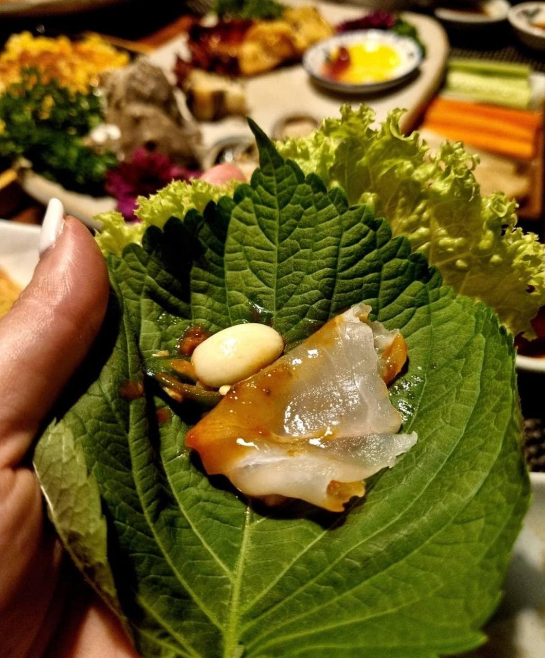 Badam Korean sashimi hwe