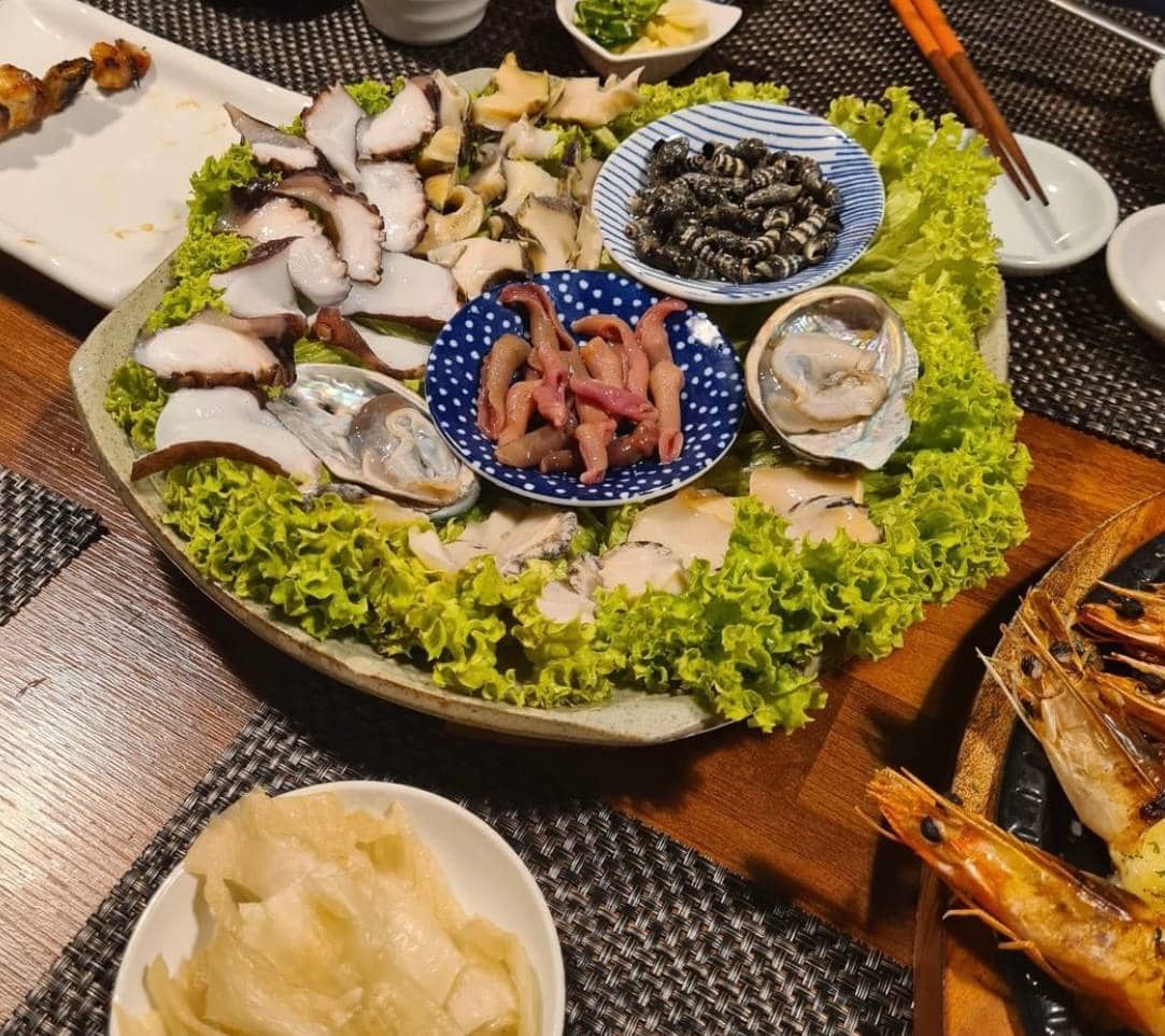 Badam Korean sashimi