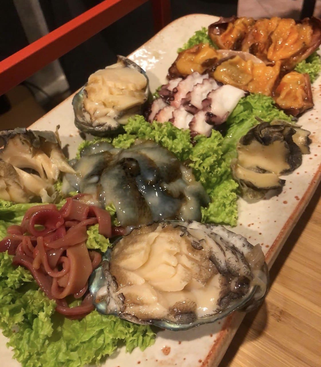 Badam Korean sashimi