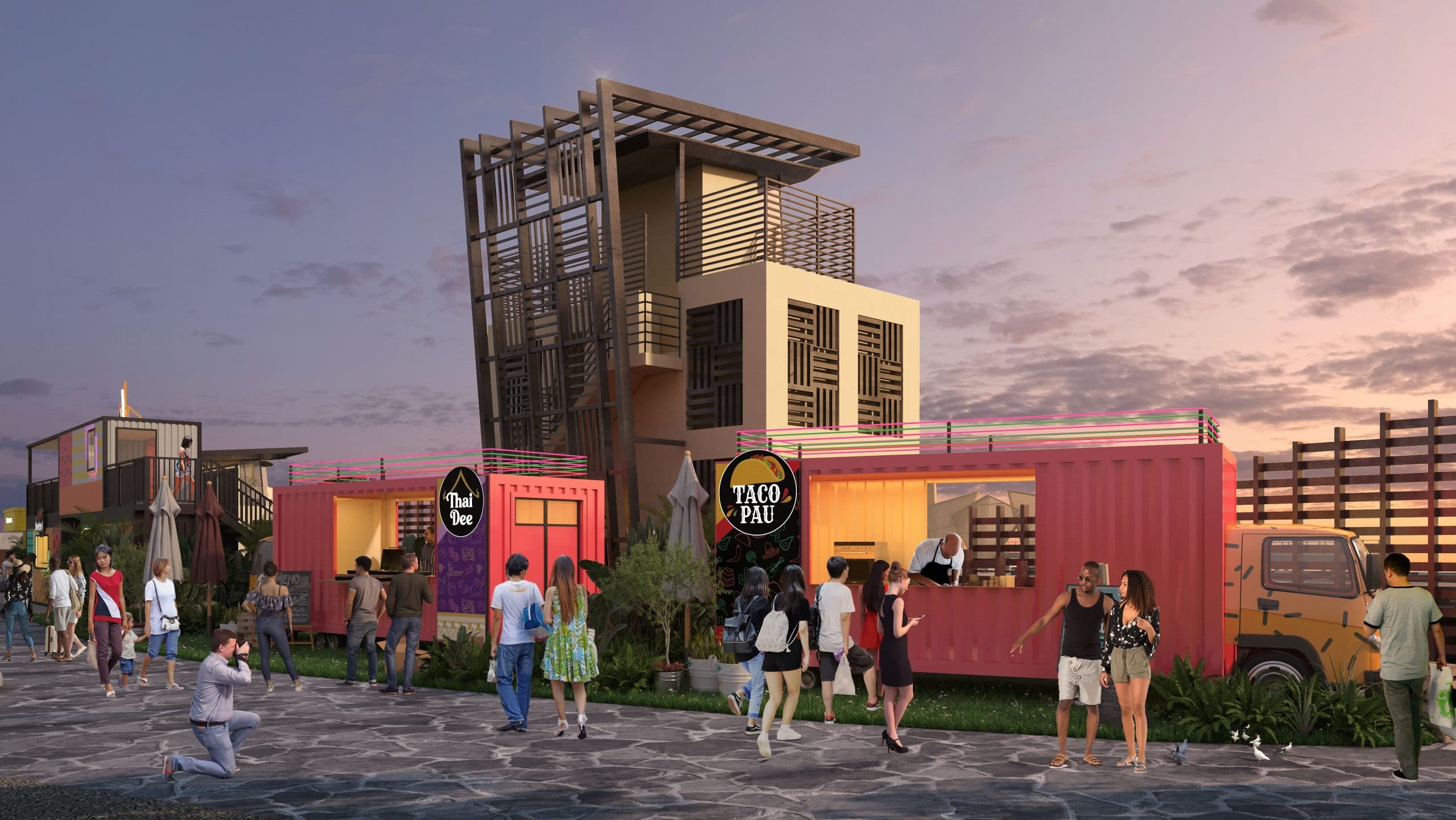 Sentosa Central Beach Bazaar carnival