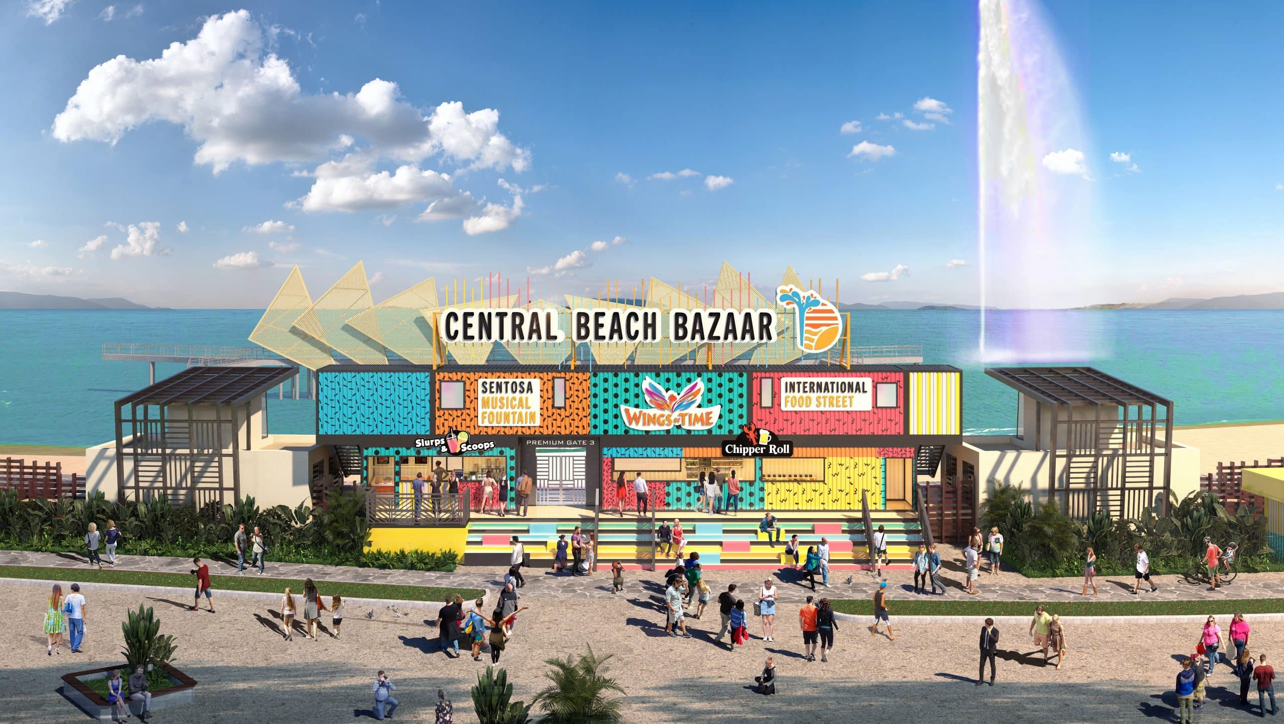 Sentosa Central Beach Bazaar carnival