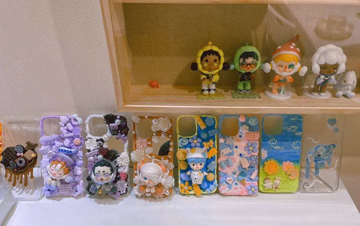 bokkanas club DIY workshop customisable phone cases