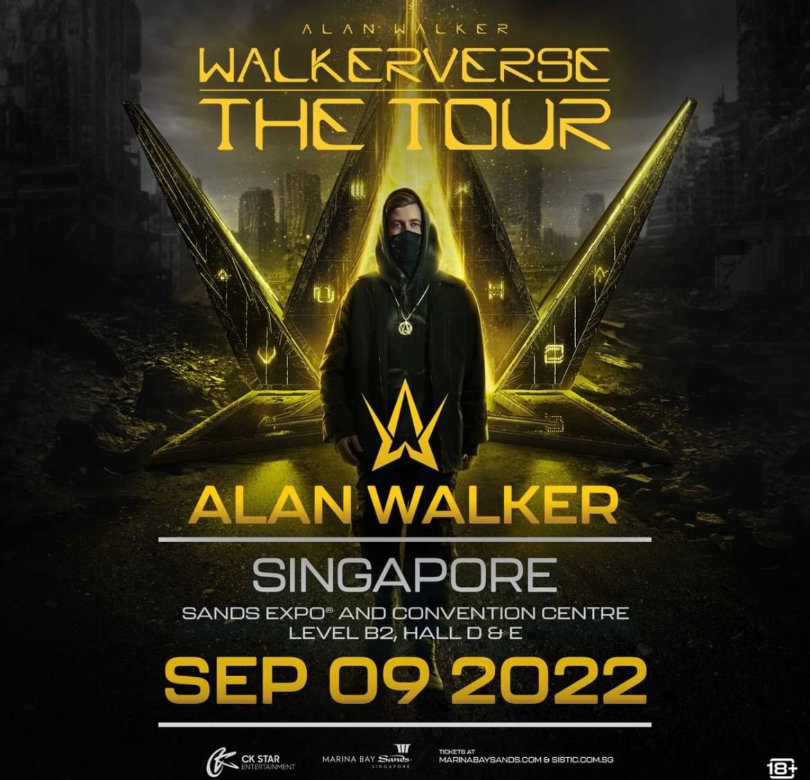 Alan Walker Singapore World Tour