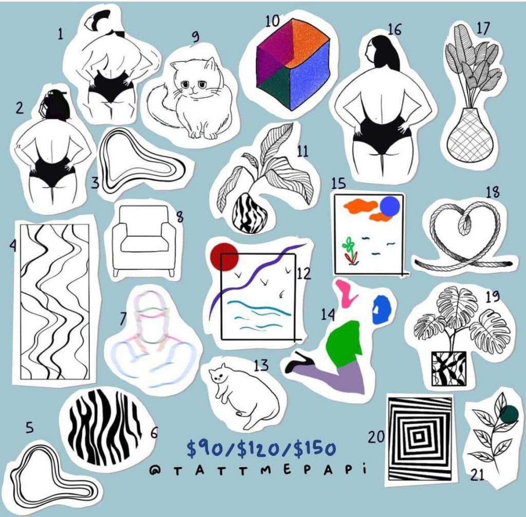 @tattmepapi tattoo buffet