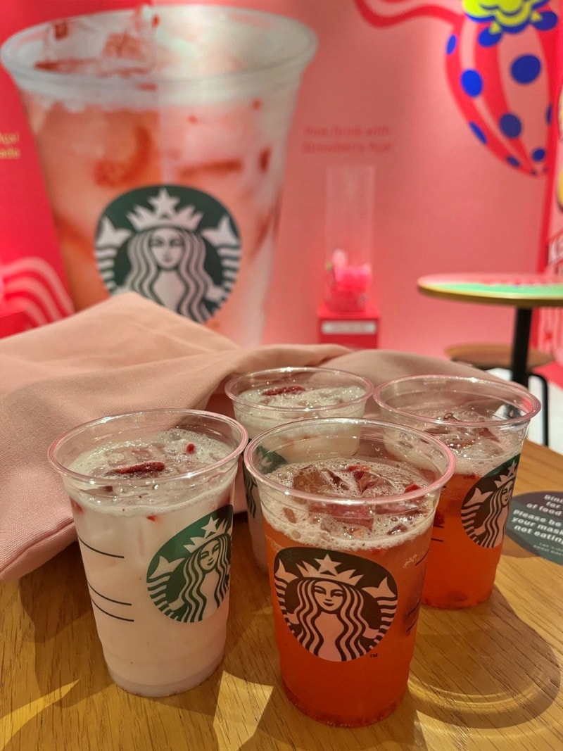 Starbucks Singapore Pink Drink