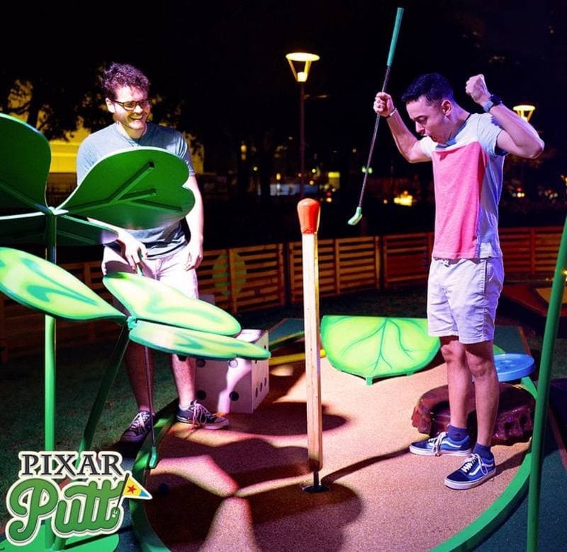 Pixar Putt Singapore Marina Bay Sands