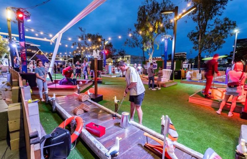 Pixar Putt Singapore Marina Bay Sands