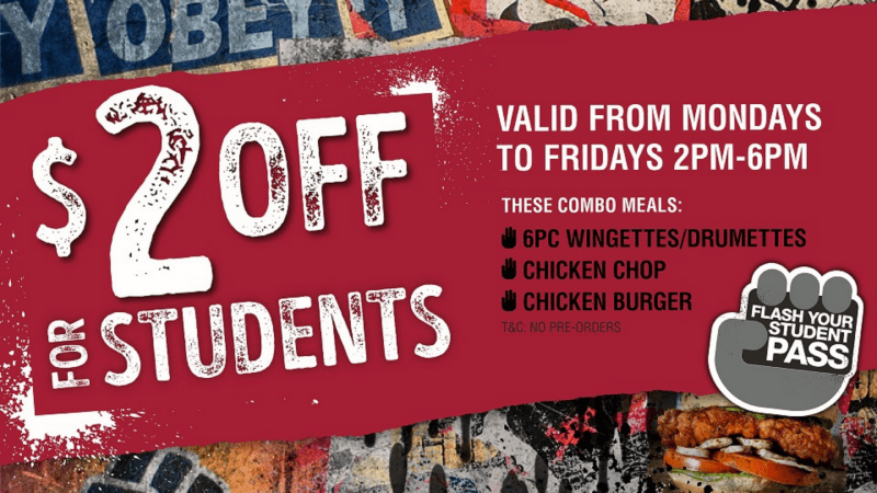 student deals in singapore