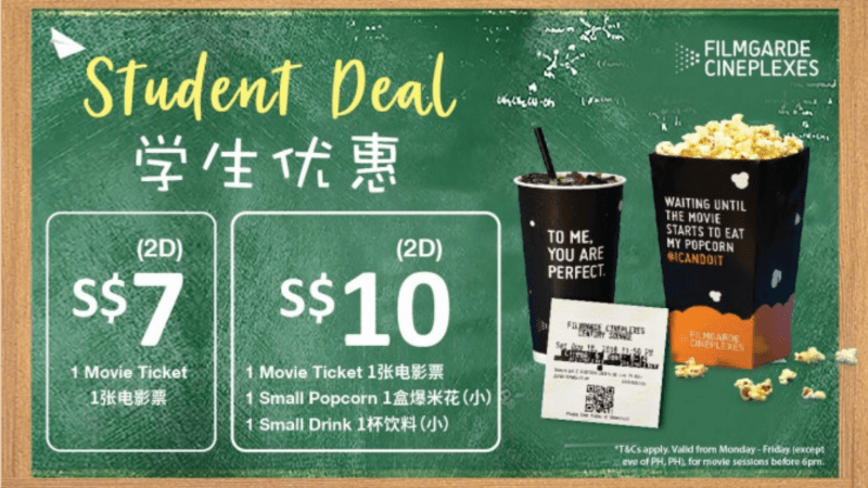 student deals in singapore