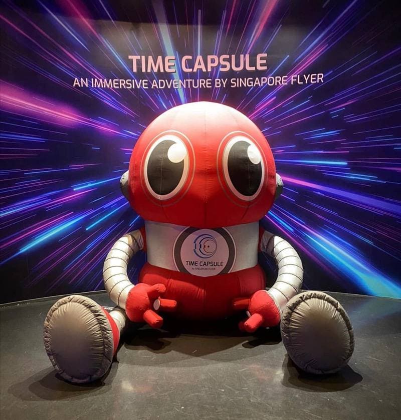 time capsule by singapore flyer