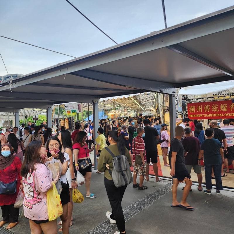 yishun food street pasar malam