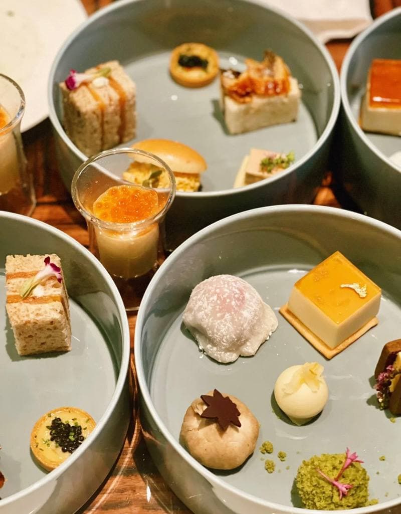 four seasons hotel singapore kyoto in autumn high tea afternoon tea