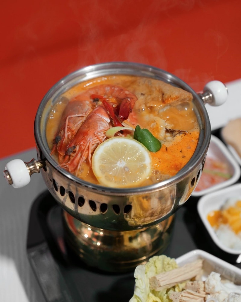 spicy bangkok hotpot