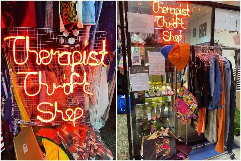 therapist thrift shop