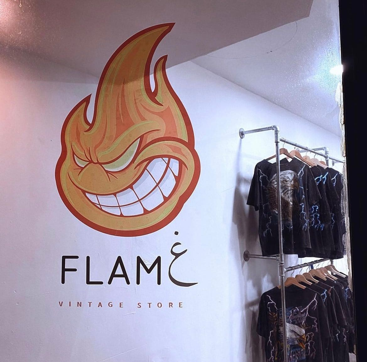 flame vintage