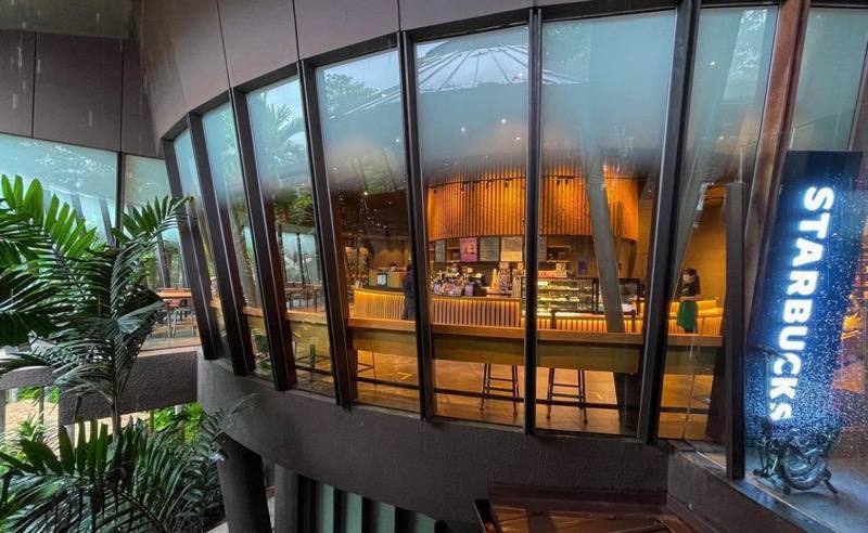 starbucks mandai river safari