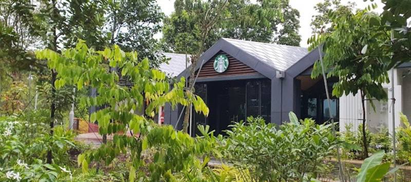 jurong lake gardens new starbucks