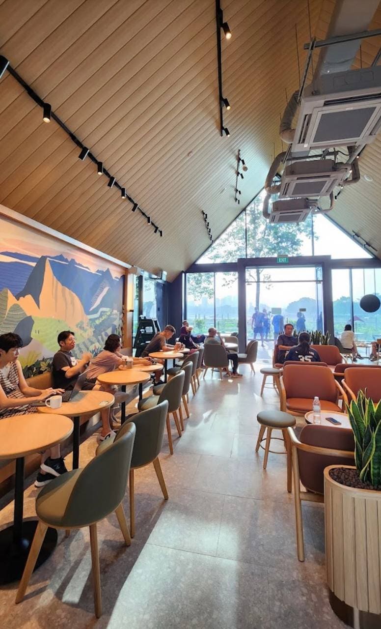 jurong lake gardens new starbucks