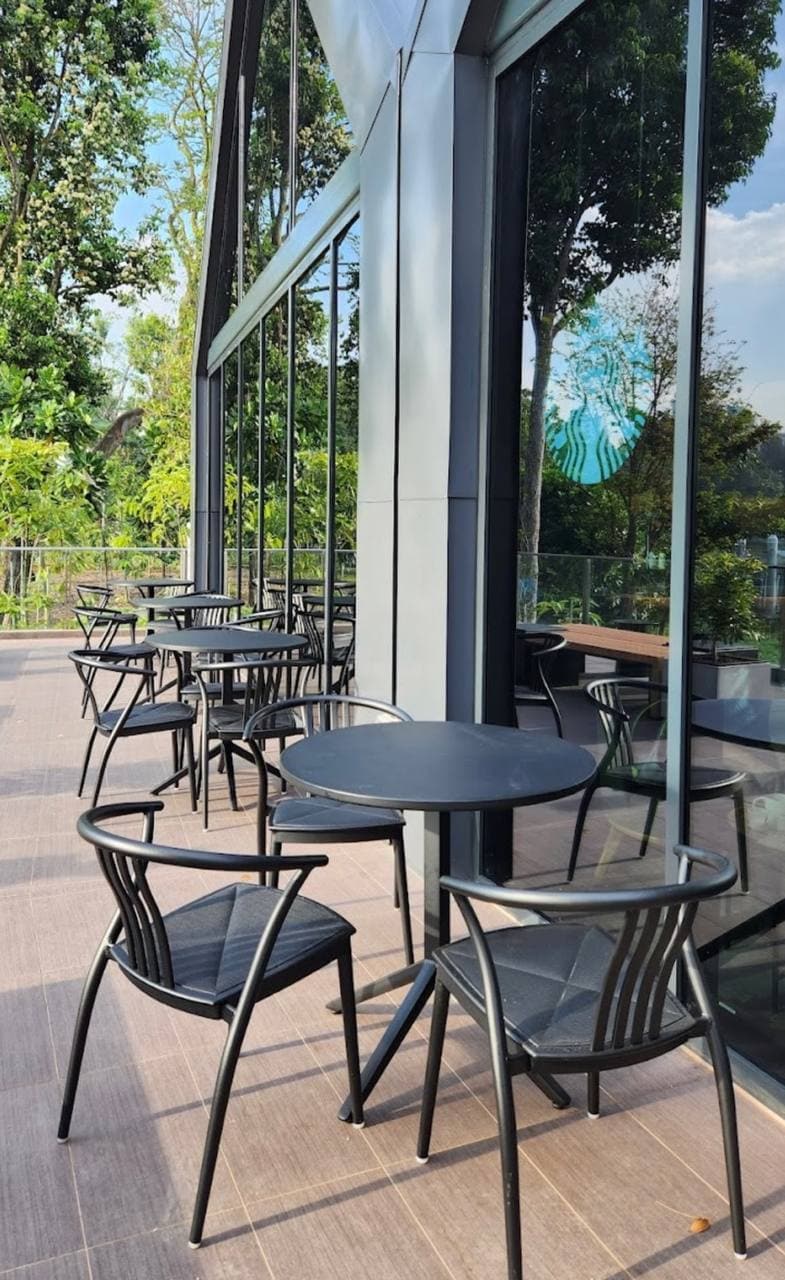 jurong lake gardens new starbucks