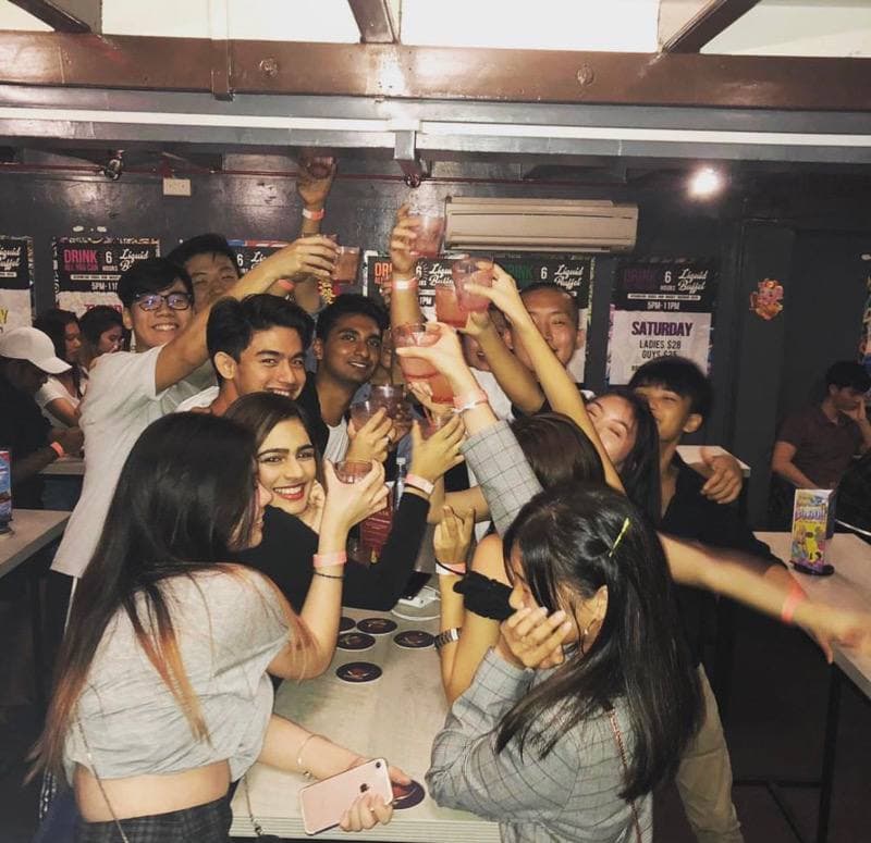 affordable liquid buffets singapore idle at prinsep