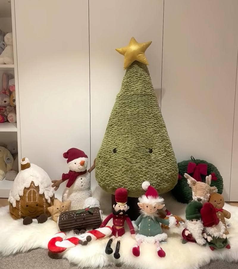 christmas jellycat plushies 2022