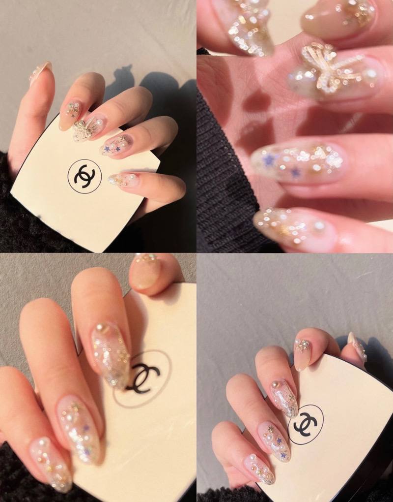 viral christmas nail designs