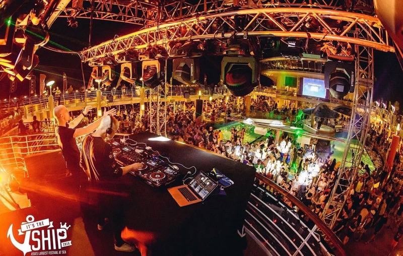 it's the ship 2023 singapore music festival on a cruise
