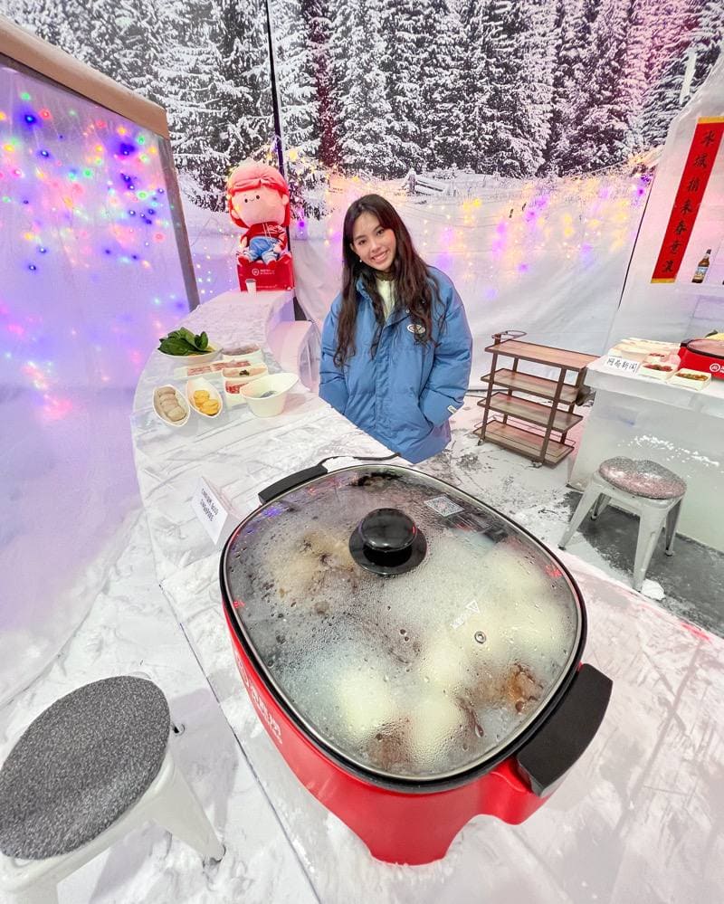 haidilao and ice magic pop-up