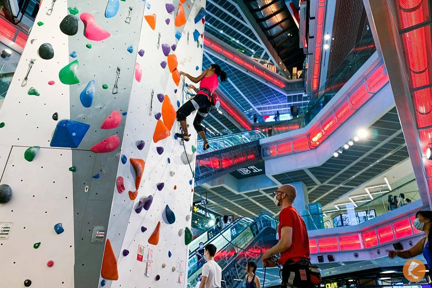 Climbing gym