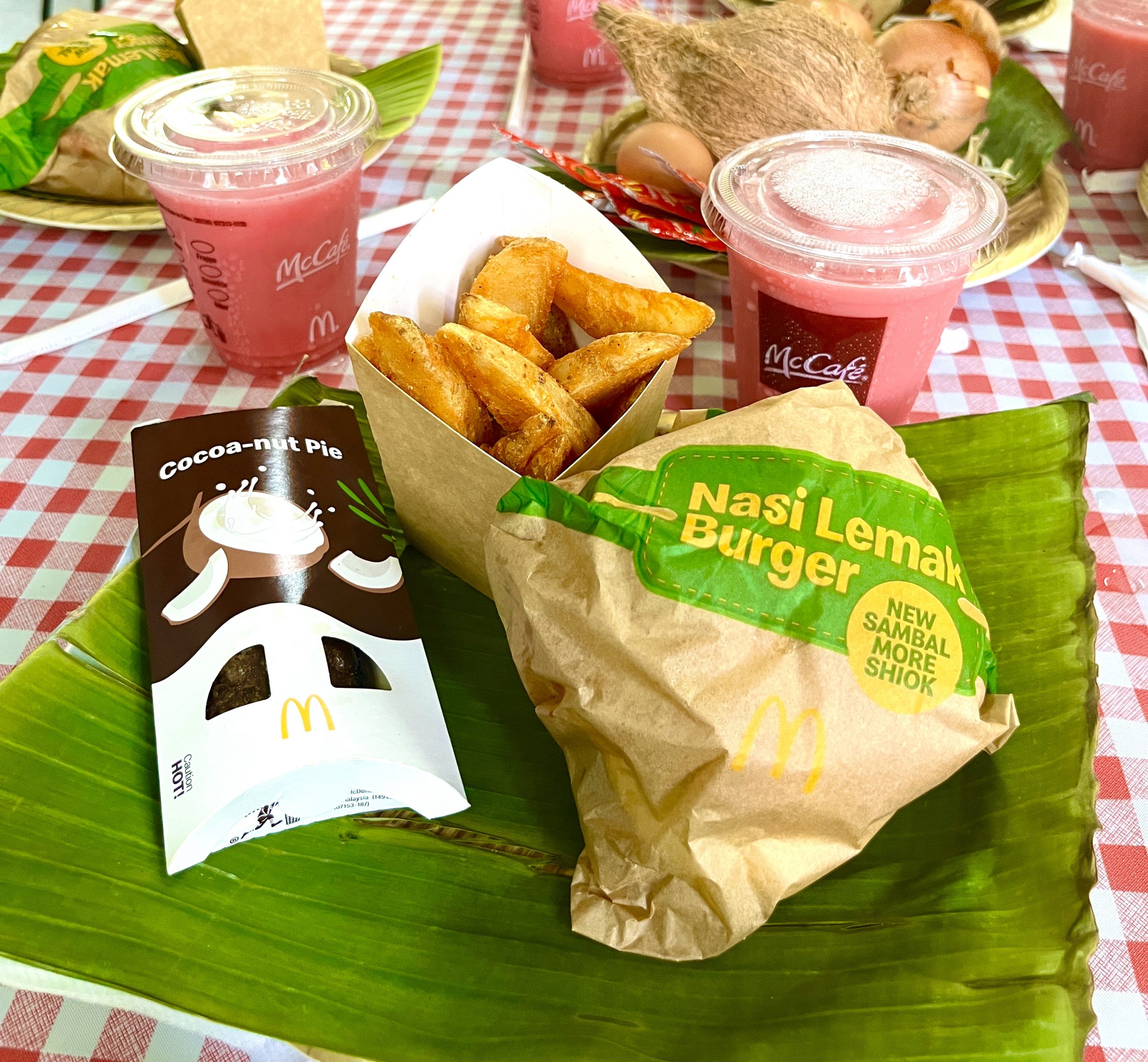 nasi lemak burger