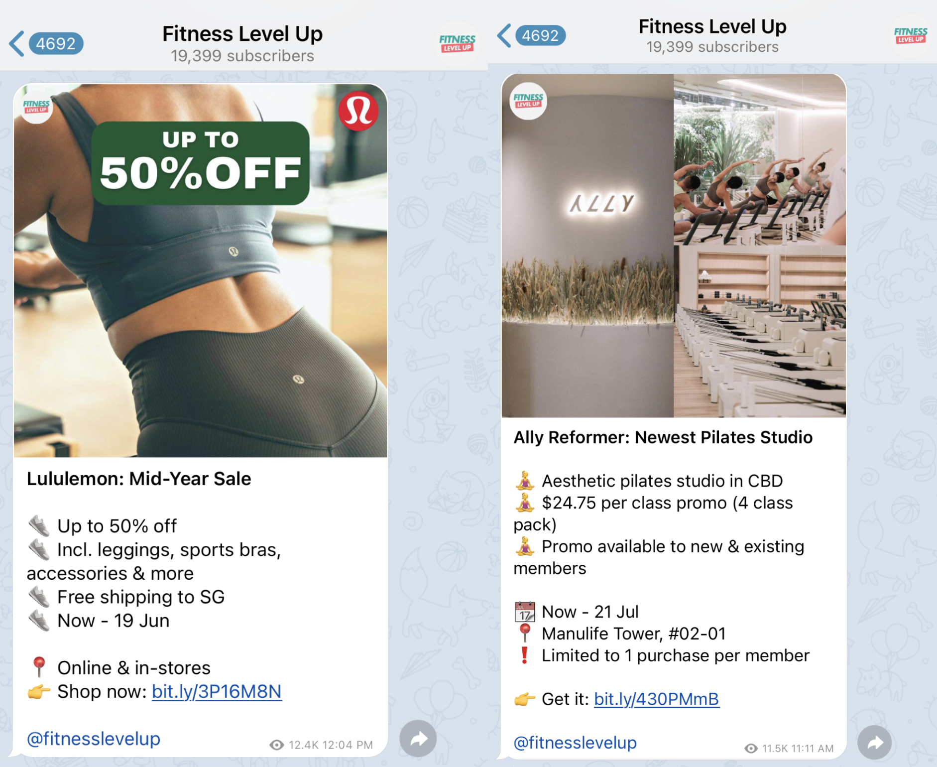 singapore telegram channels