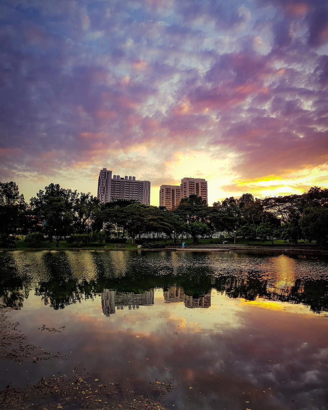 sunset spots singapore