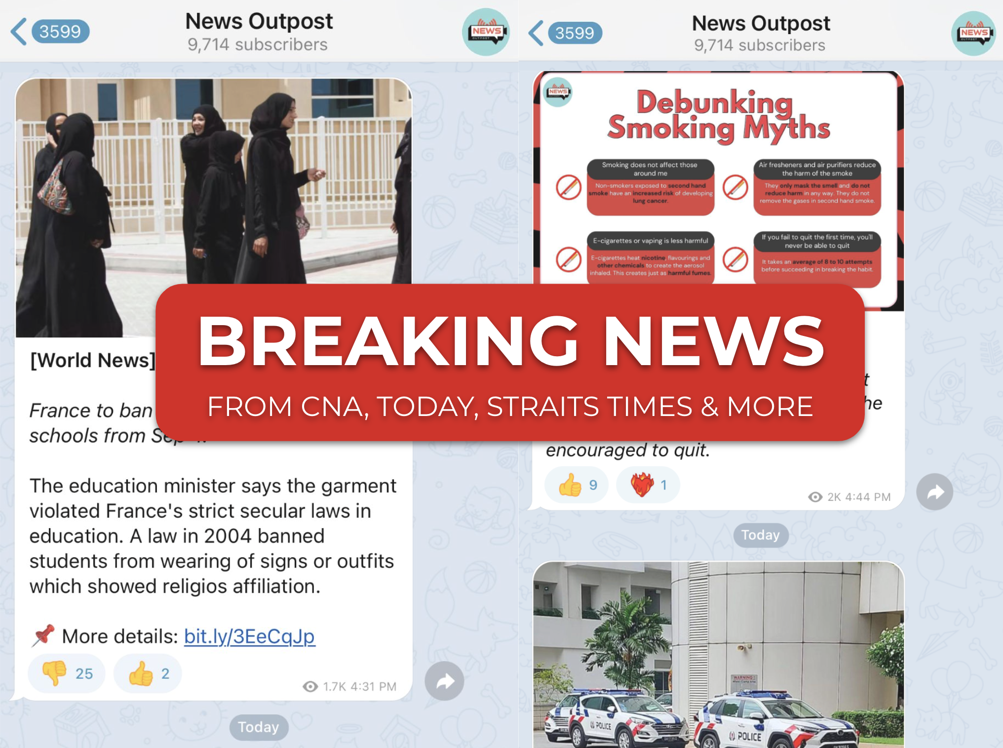 singapore telegram channels