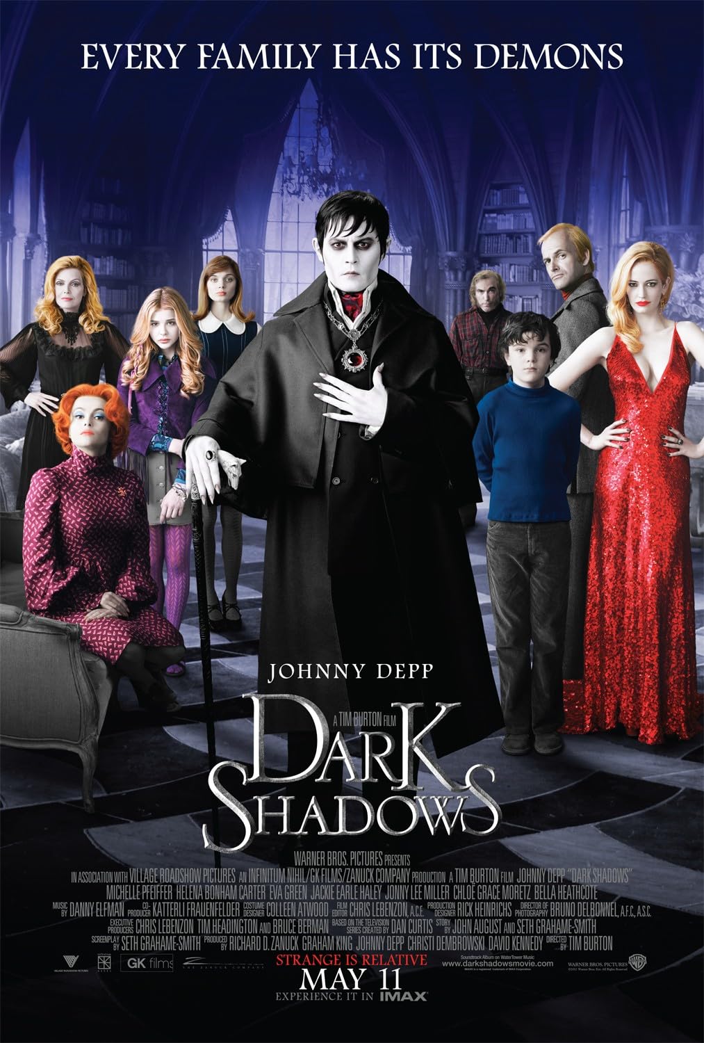 comedy horror films dark shadows