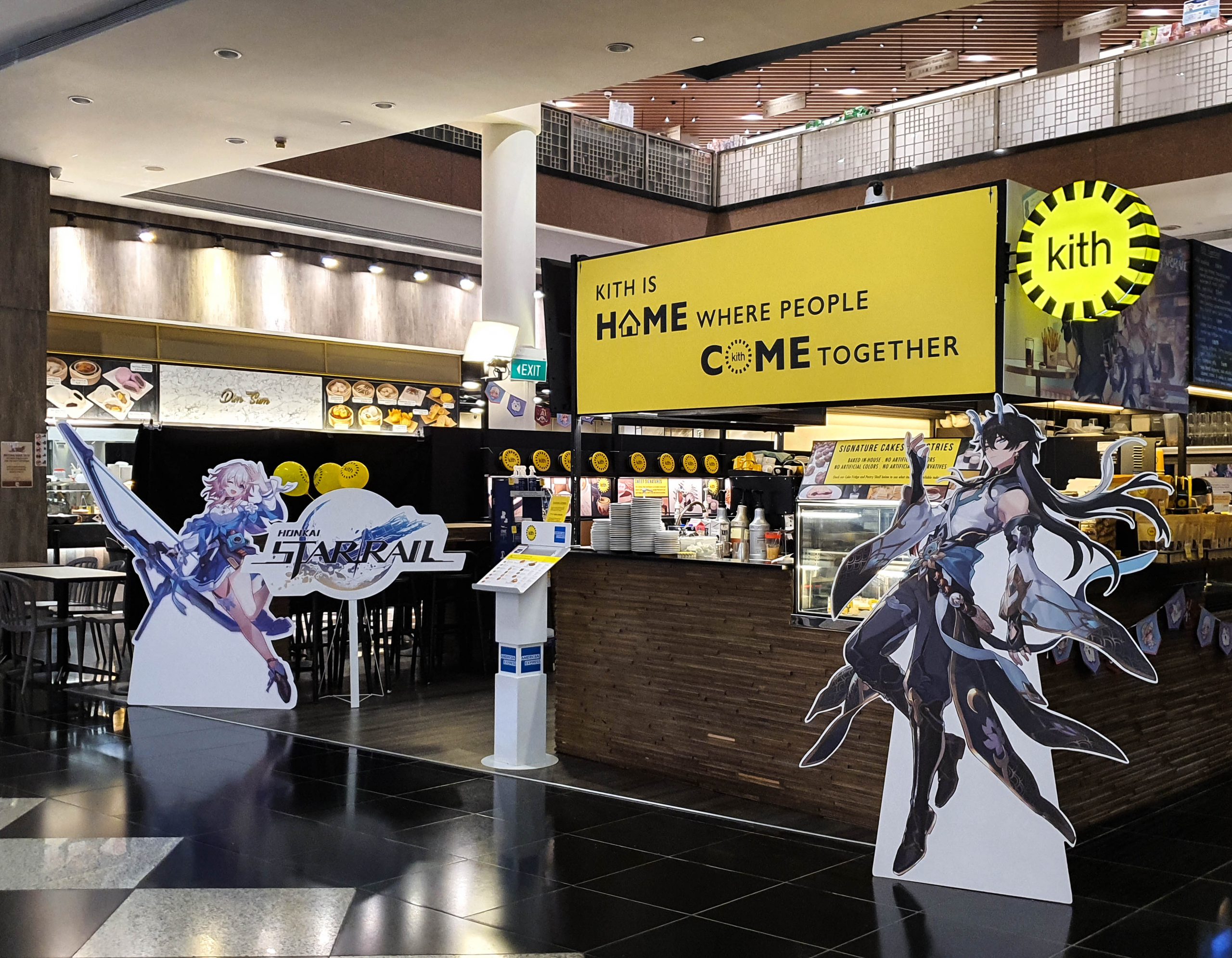 Honkai: Star Rail cafe