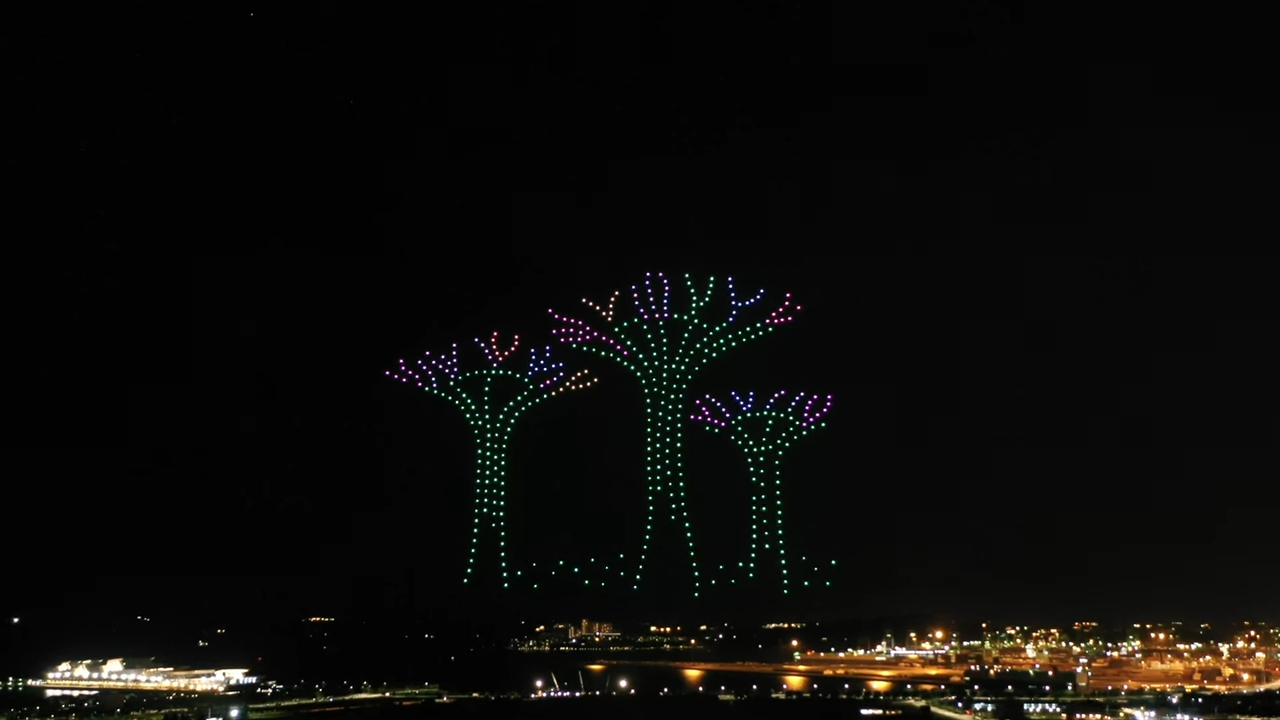 drone light show