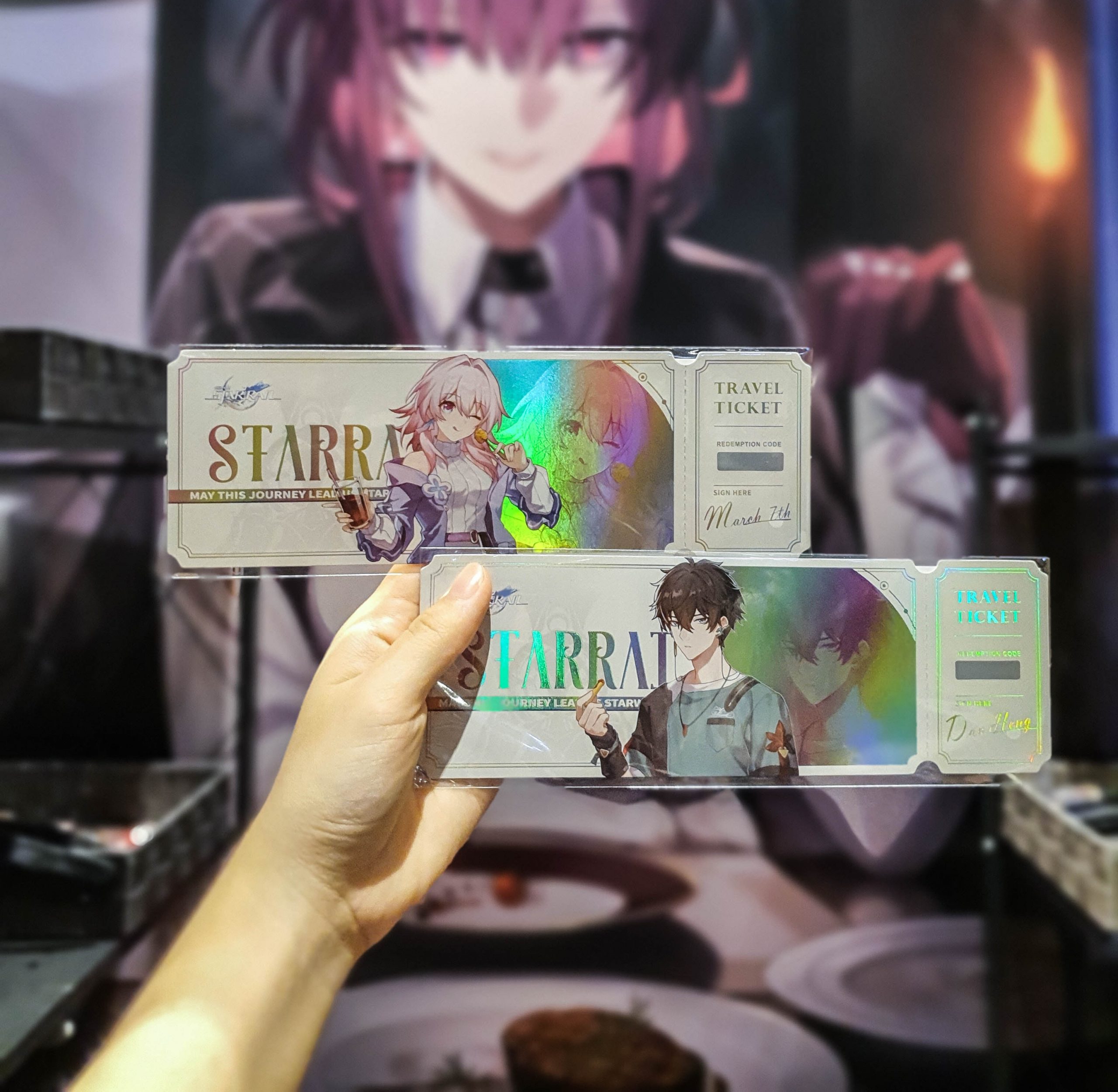 Honkai: Star Rail cafe