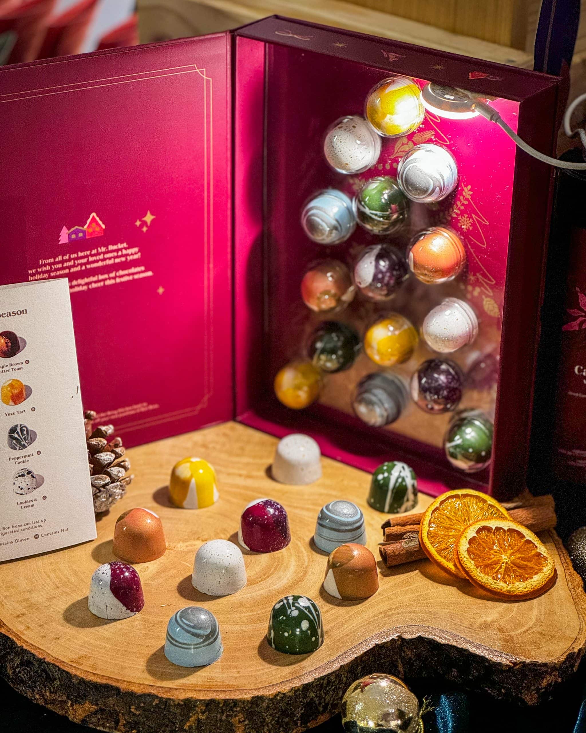 mr bucket christmas village