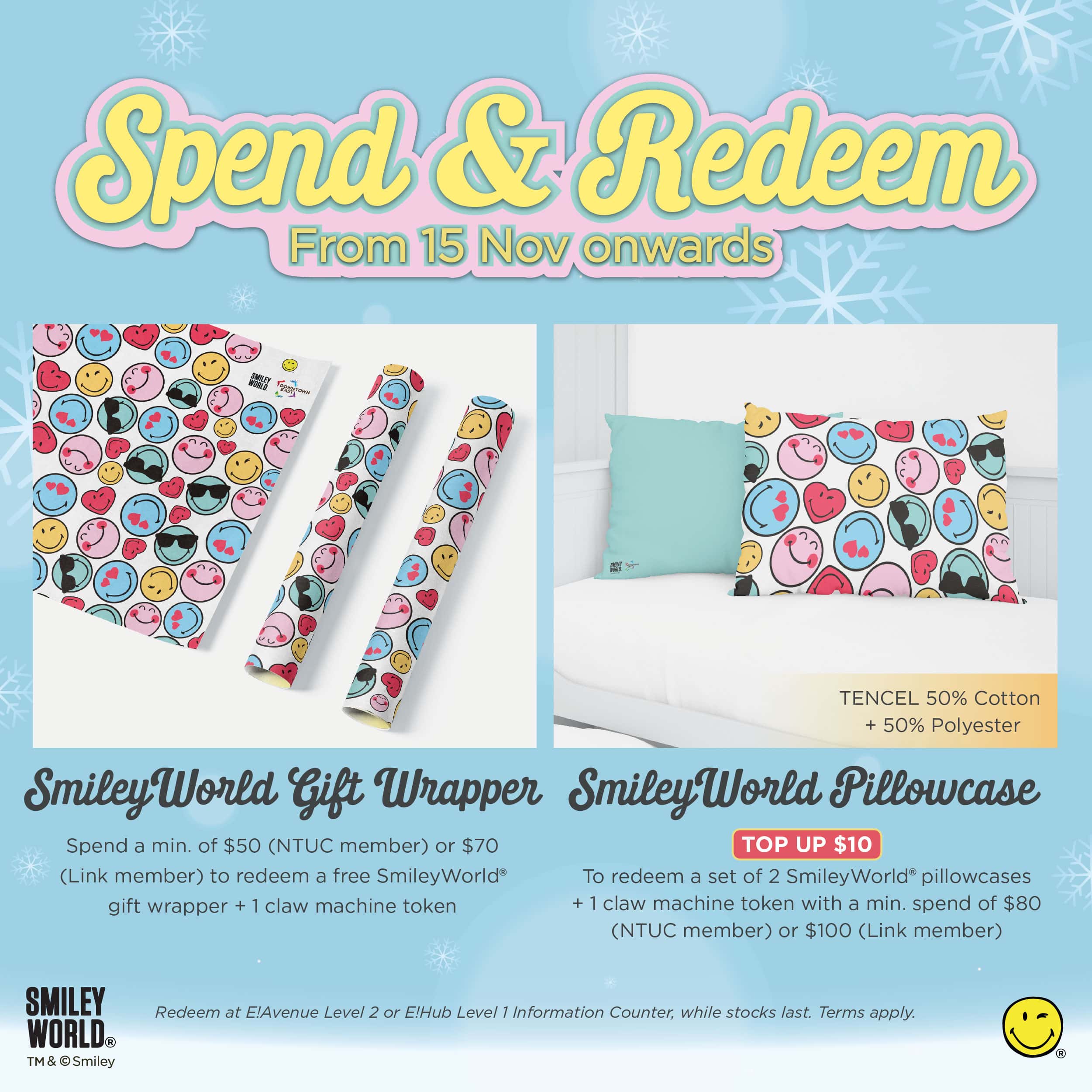 downtown east smileyworld