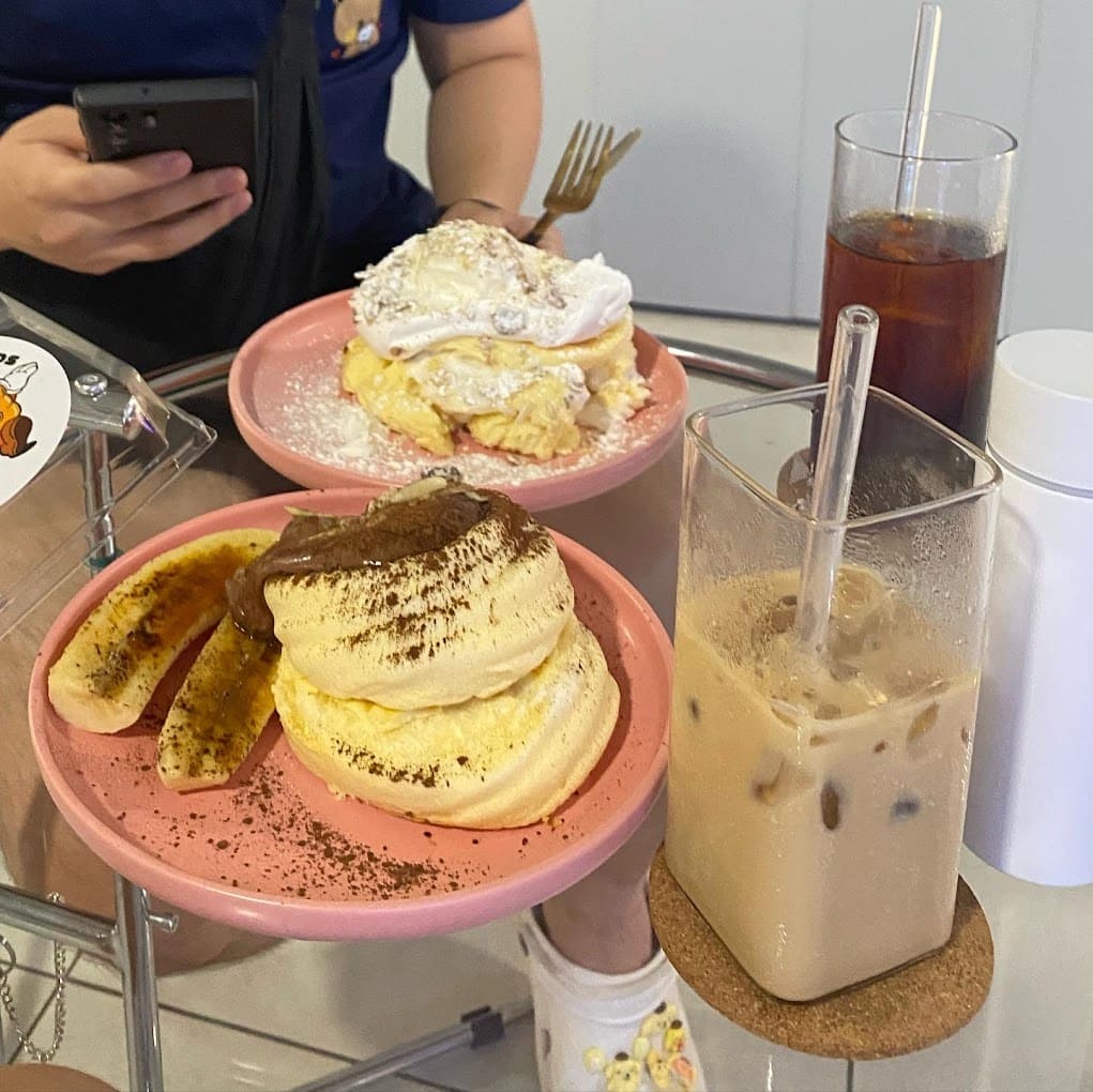 pancakes and friends