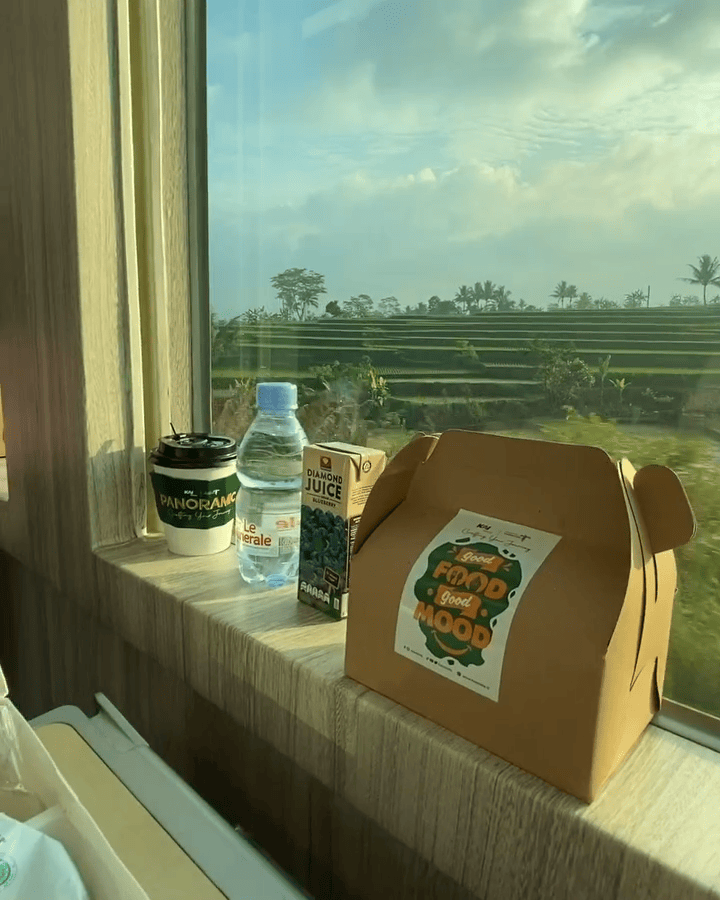 panoramic train Indonesia