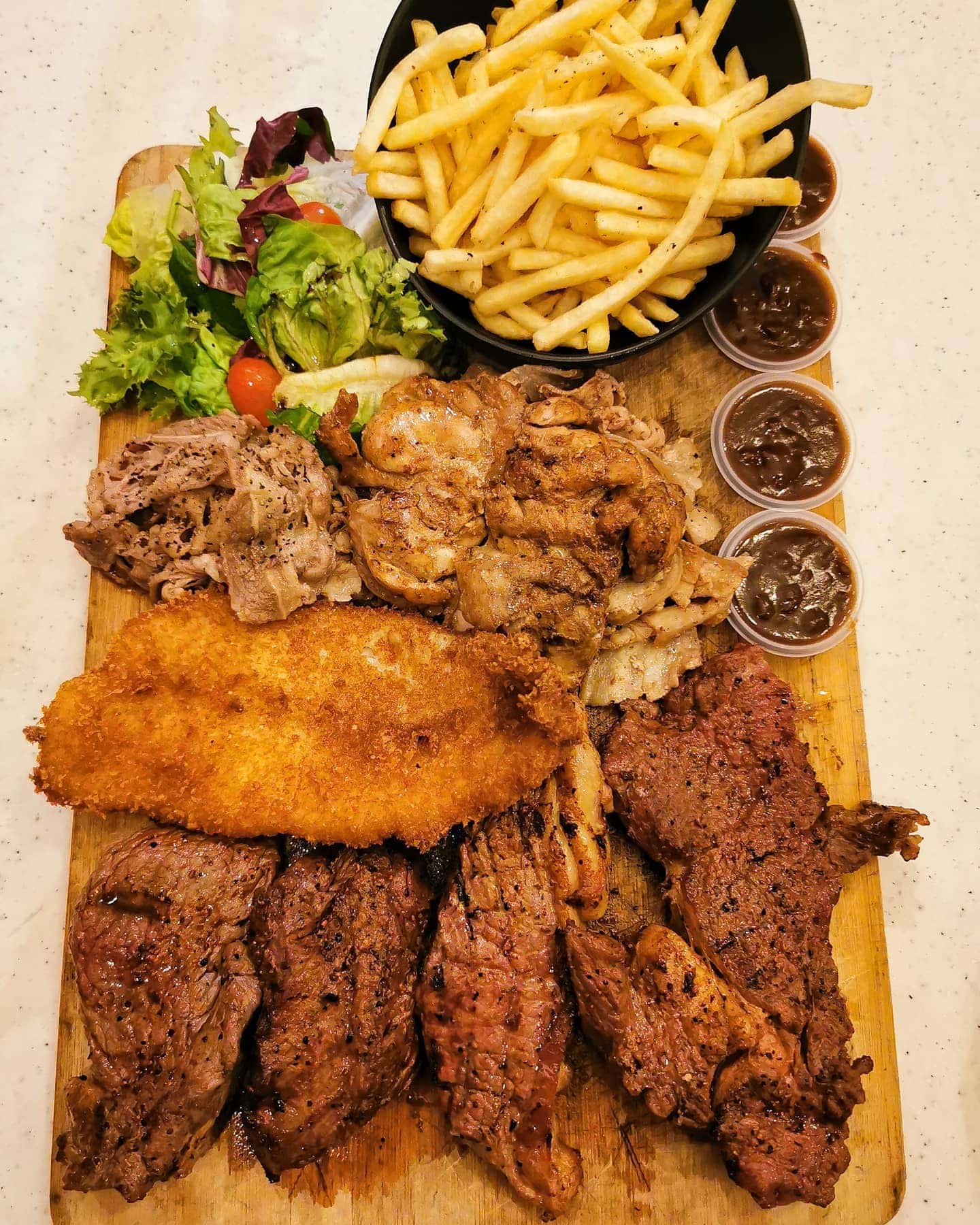 stirling steaks buffet