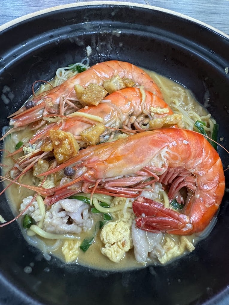 prawn claypot