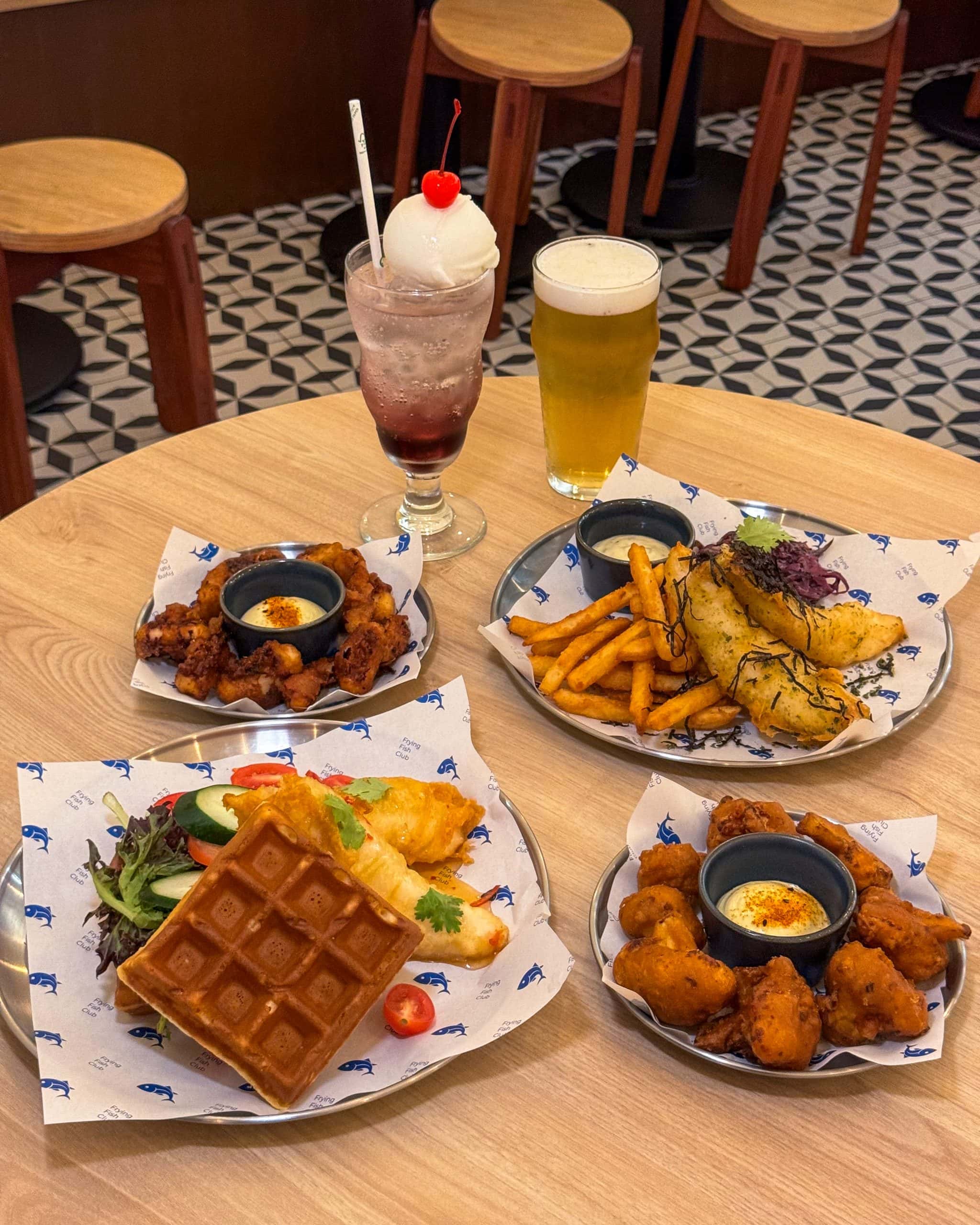 creamier frying fish club